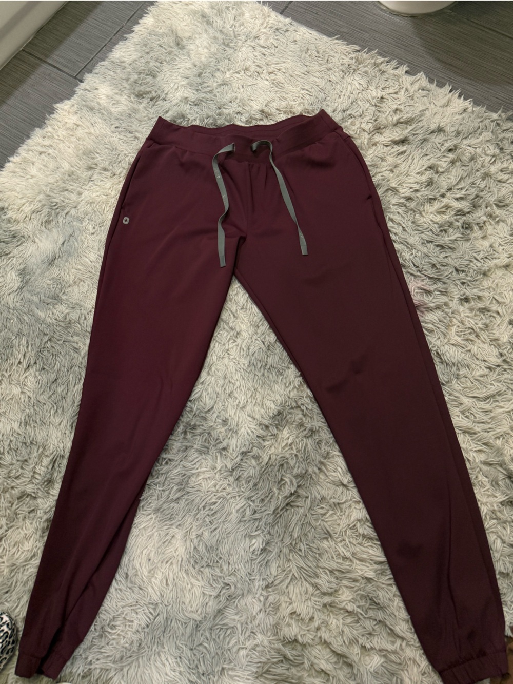 Figs Formx Burgundy Forster Jogger Scrub Pant